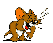 Jerry the Mouse laughing